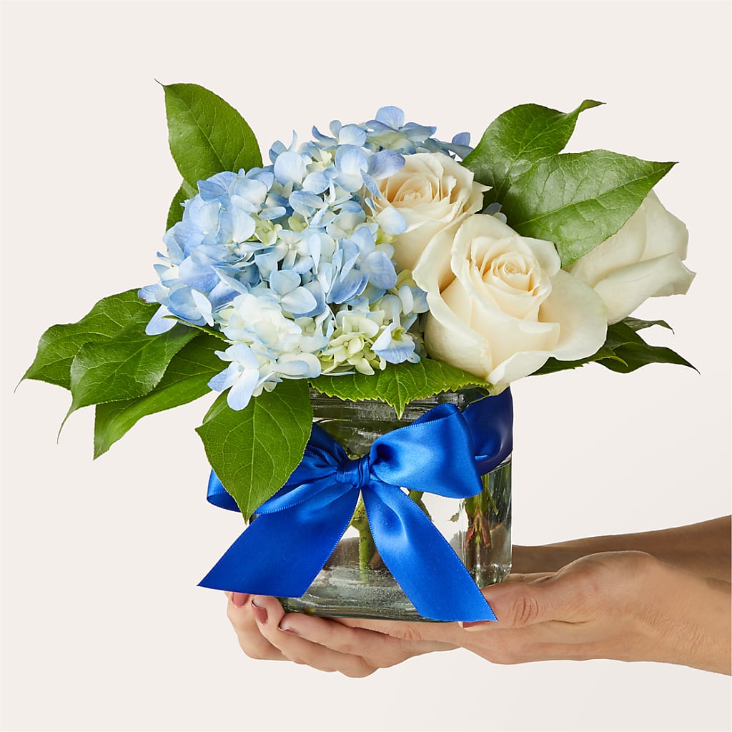 Sky Blue Delight Bouquet –  Karnation Korner Florist, Dunedin FL