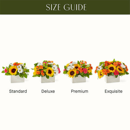 Sun-drenched Blooms Box Bouquet –  Karnation Korner Florist, Dunedin FL