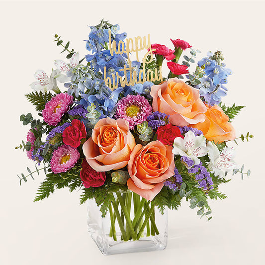 Birthday Bash Bouquet –  Karnation Korner Florist, Dunedin FL