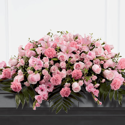 Garden of Comfort Casket Spray (Standard) –  Karnation Korner Florist, Dunedin FL