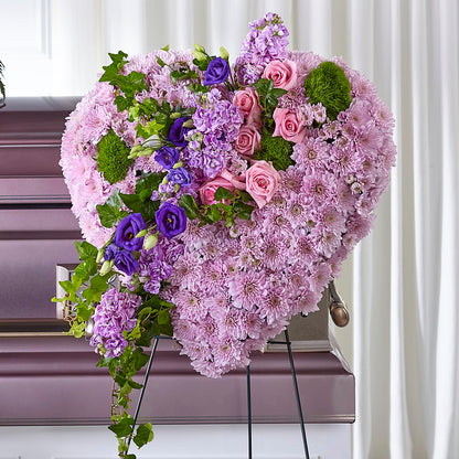 Treasured Love Standing Heart –  Karnation Korner Florist, Dunedin FL