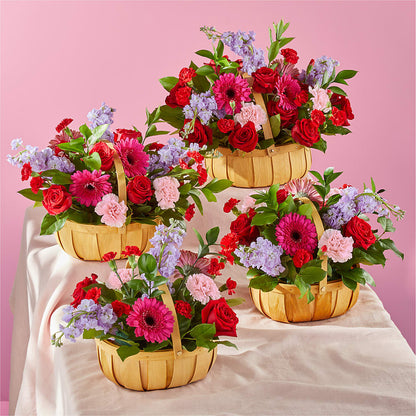 Pink Picnic Basket –  Karnation Korner Florist, Dunedin FL