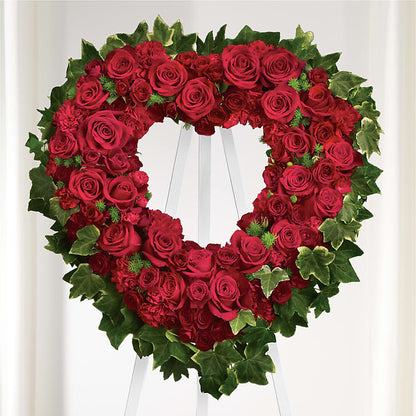 Wholehearted Standing Spray –  Karnation Korner Florist, Dunedin FL