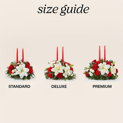 Seasonal Festivities Centerpiece –  Karnation Korner Florist, Dunedin FL