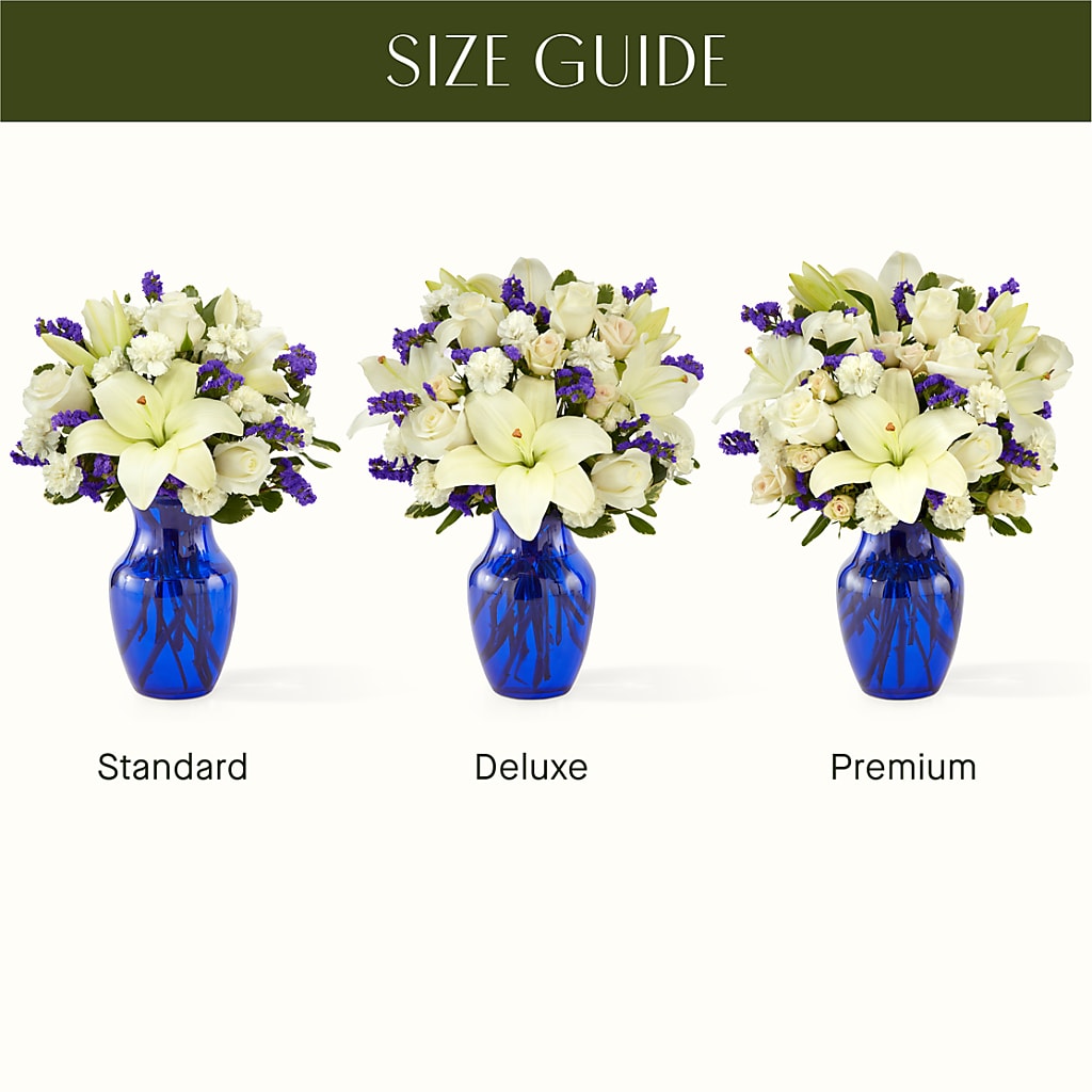 Sapphire Rush Bouquet –  Karnation Korner Florist, Dunedin FL