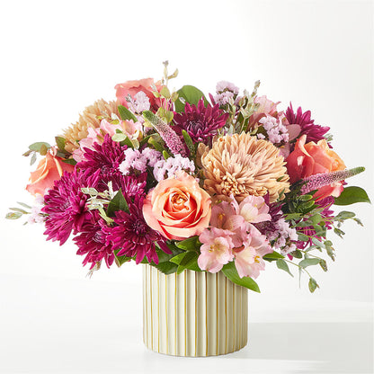Berry Cobbler Bouquet with Ivory Vase –  Karnation Korner Florist, Dunedin FL
