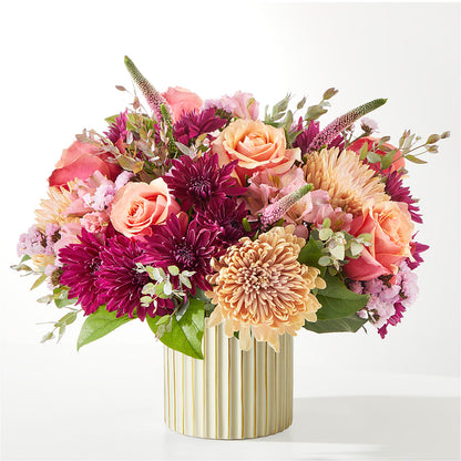 Berry Cobbler Bouquet with Ivory Vase –  Karnation Korner Florist, Dunedin FL