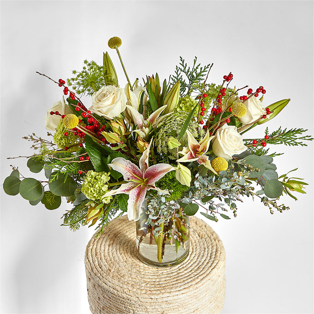 Berry & Bright Bouquet –  Karnation Korner Florist, Dunedin FL