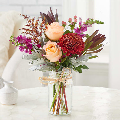 Moody Hues Bouquet –  Karnation Korner Florist, Dunedin FL