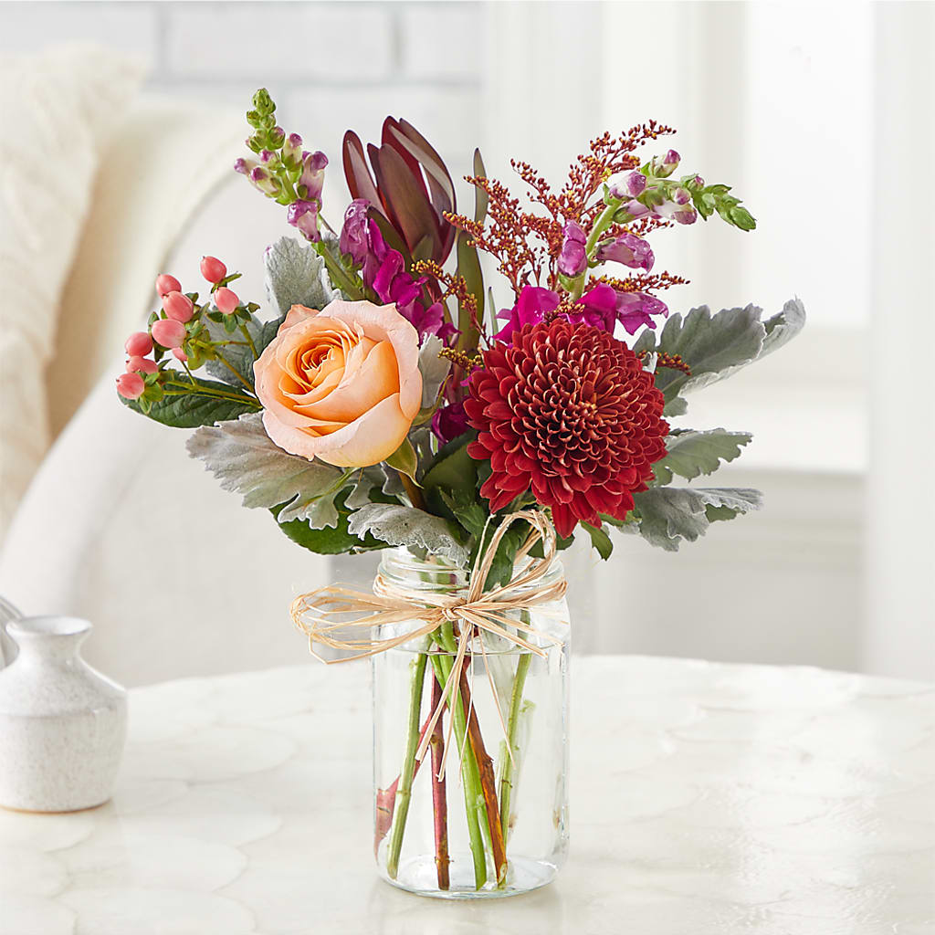 Moody Hues Bouquet –  Karnation Korner Florist, Dunedin FL