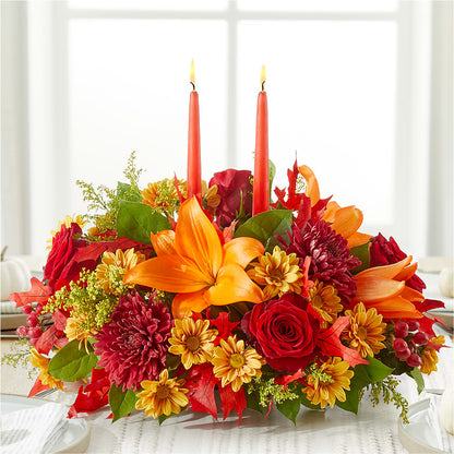 Autumn's Embrace Centerpiece –  Karnation Korner Florist, Dunedin FL