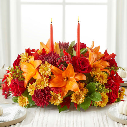 Autumn's Embrace Centerpiece –  Karnation Korner Florist, Dunedin FL