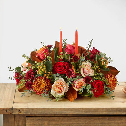 Gather Near Centerpiece –  Karnation Korner Florist, Dunedin FL