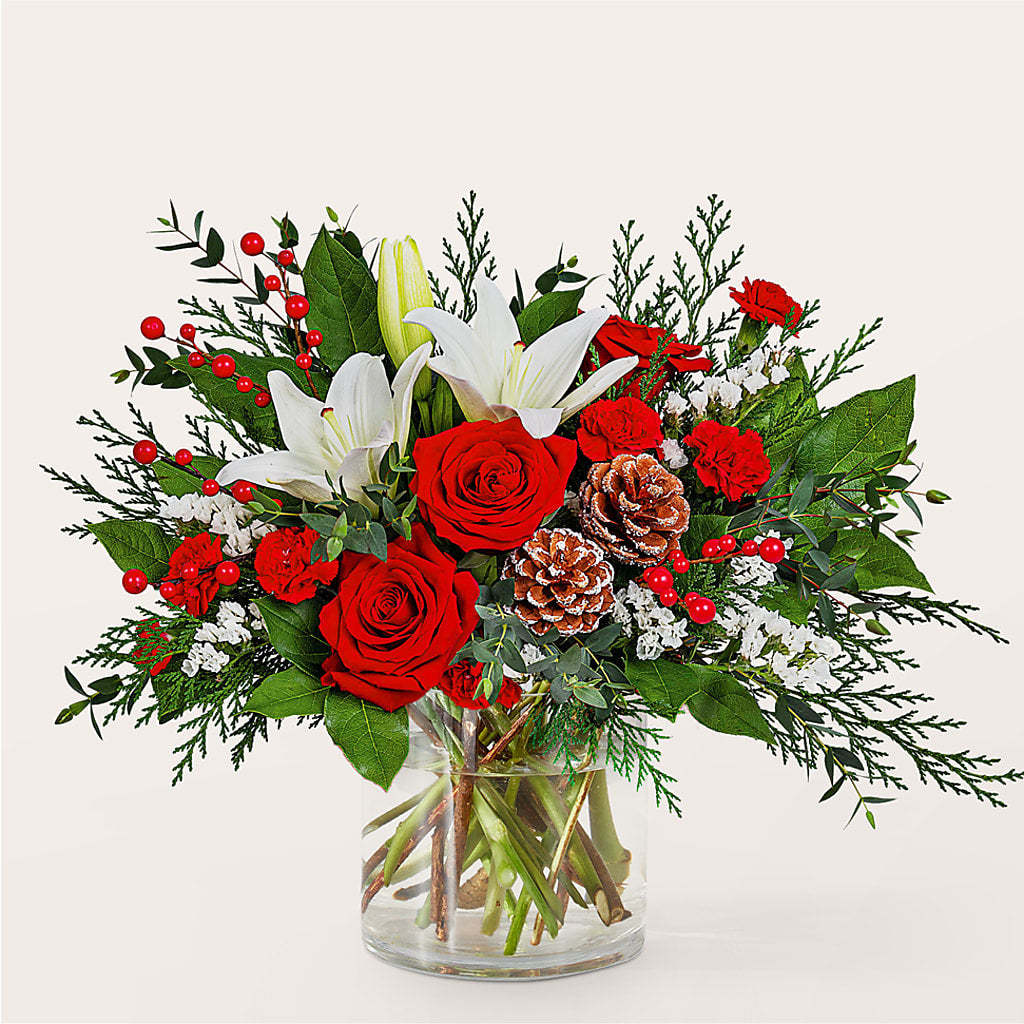 Best in Snow Bouquet –  Karnation Korner Florist, Dunedin FL