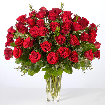 Forever Yours Fifty Stem Red Rose Bouquet –  Karnation Korner Florist, Dunedin FL