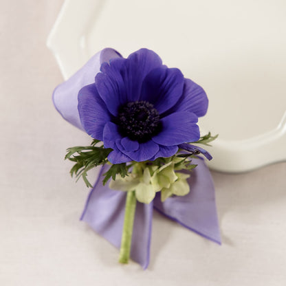 Purple Passion Boutonniere –  Karnation Korner Florist, Dunedin FL