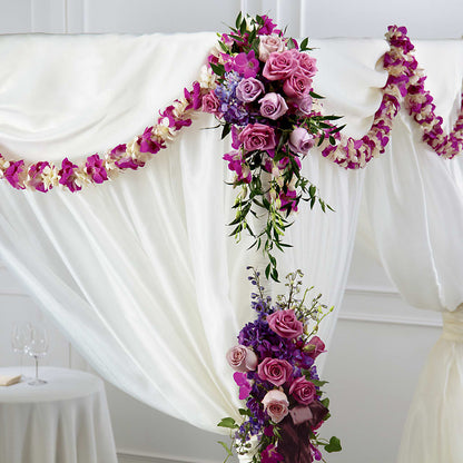 Color & Light Chuppah Decor –  Karnation Korner Florist, Dunedin FL