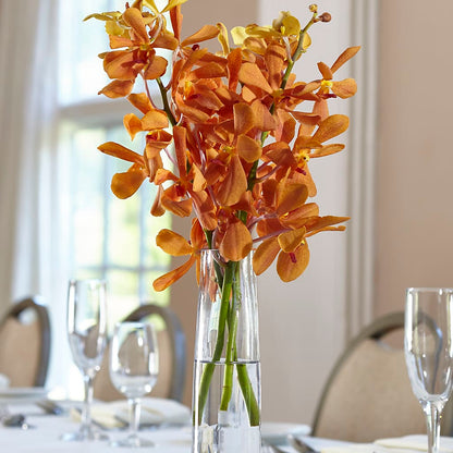 Orange Mokara Bud Vase –  Karnation Korner Florist, Dunedin FL